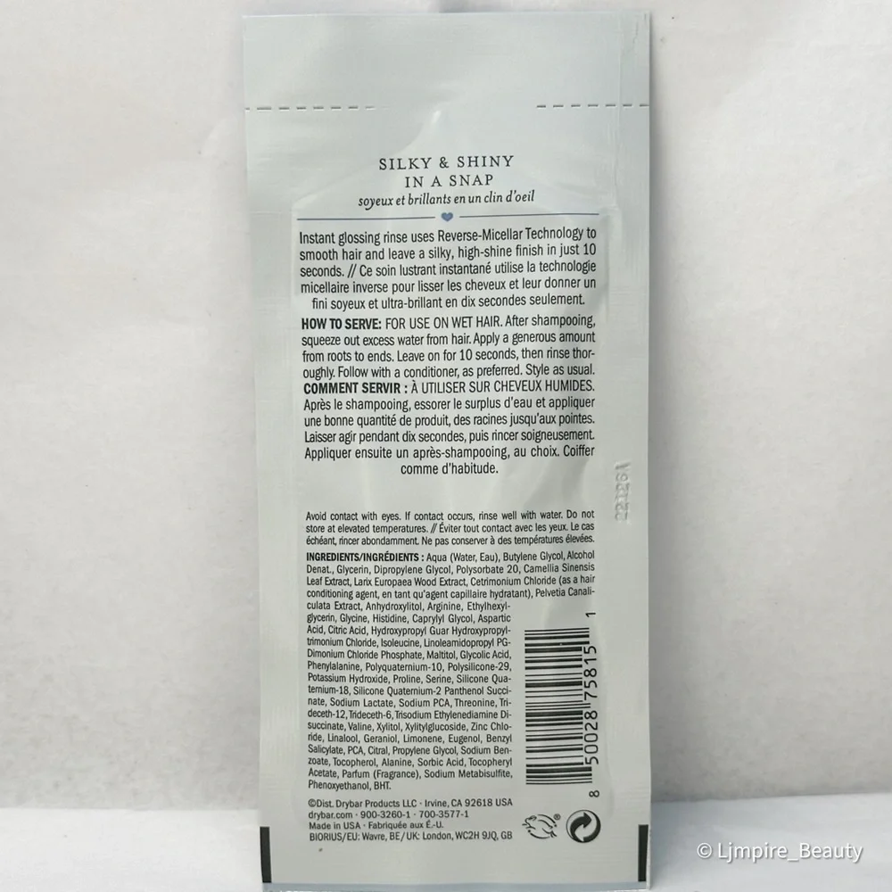 Drybar Hair Care Set w/ Detox Dry Shampoo, Liquid Glass, Cure Liqueur